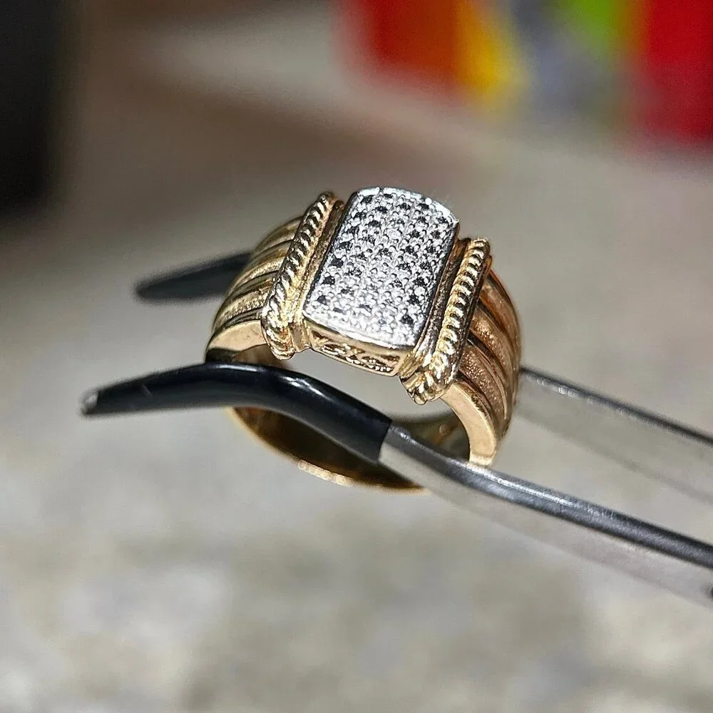 Gold Vermeil 925 Ladies‎ Ring